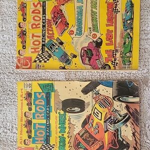 Hot Rods Comics Vintage 1971 June 102 Oct 110